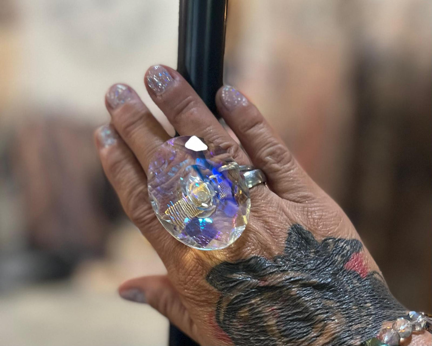 BAGUE DE CRYSTAL