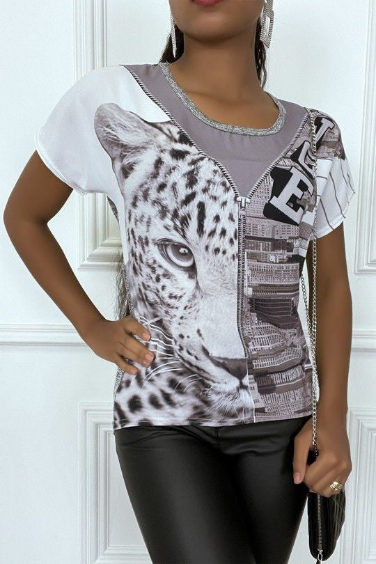 BLOUSE TIGRE