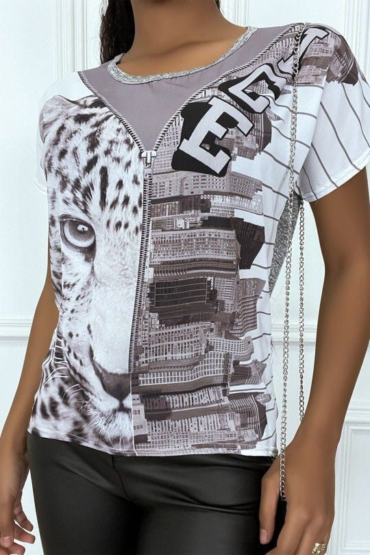 BLOUSE TIGRE