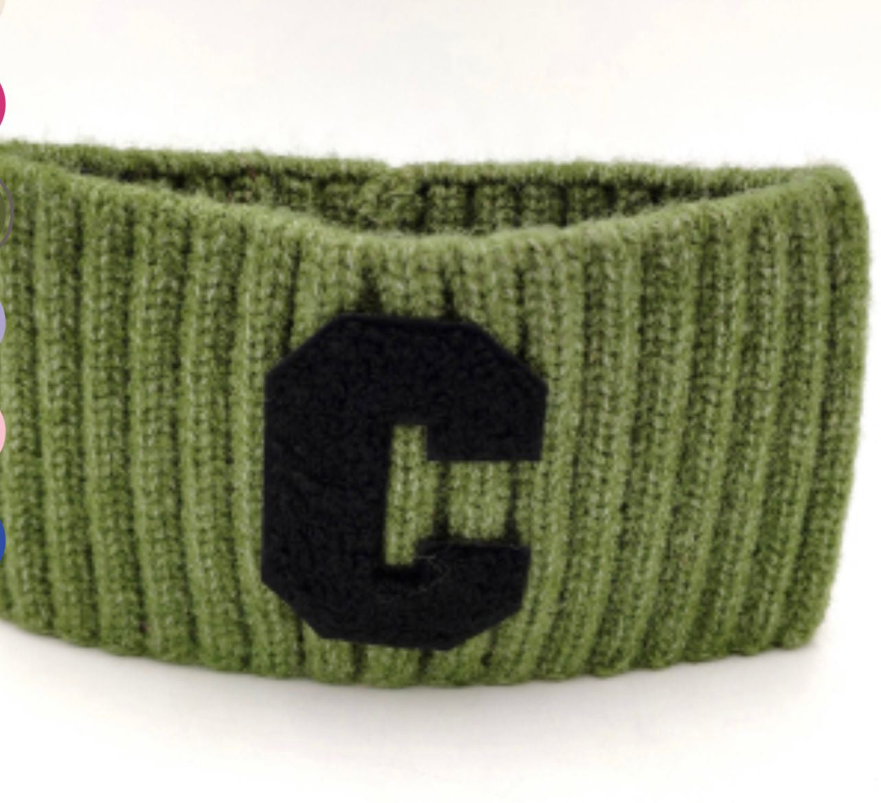 BANDEAU CHEVEUX LETTRE C