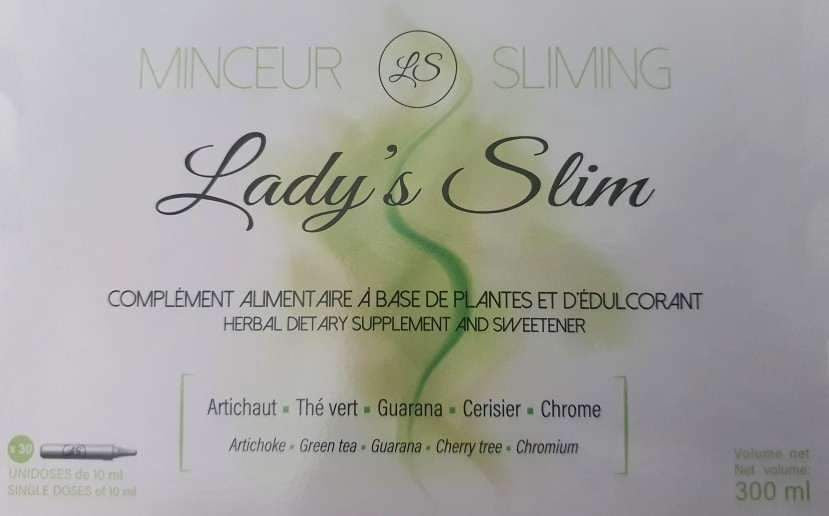 Ampoules minceur detox LADY’S SLIM