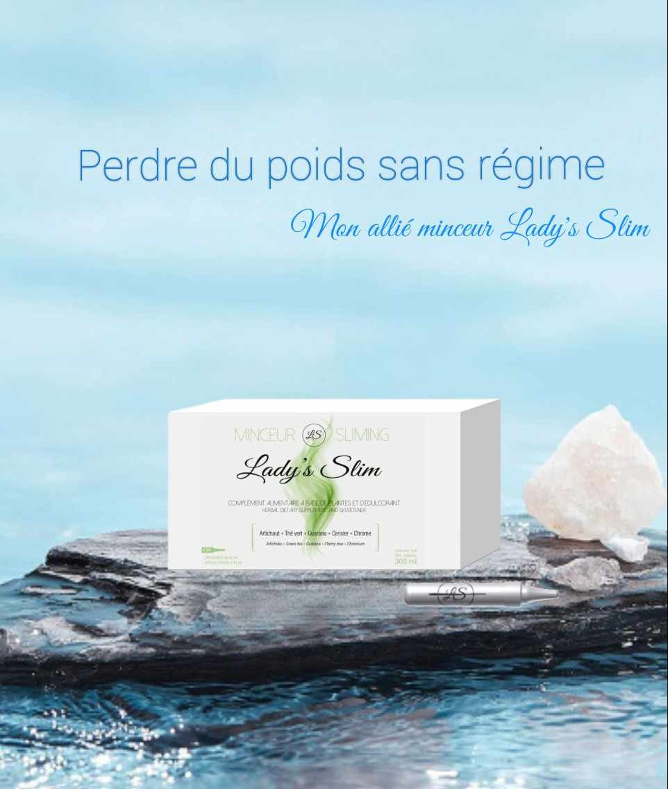 Ampoules minceur detox LADY’S SLIM