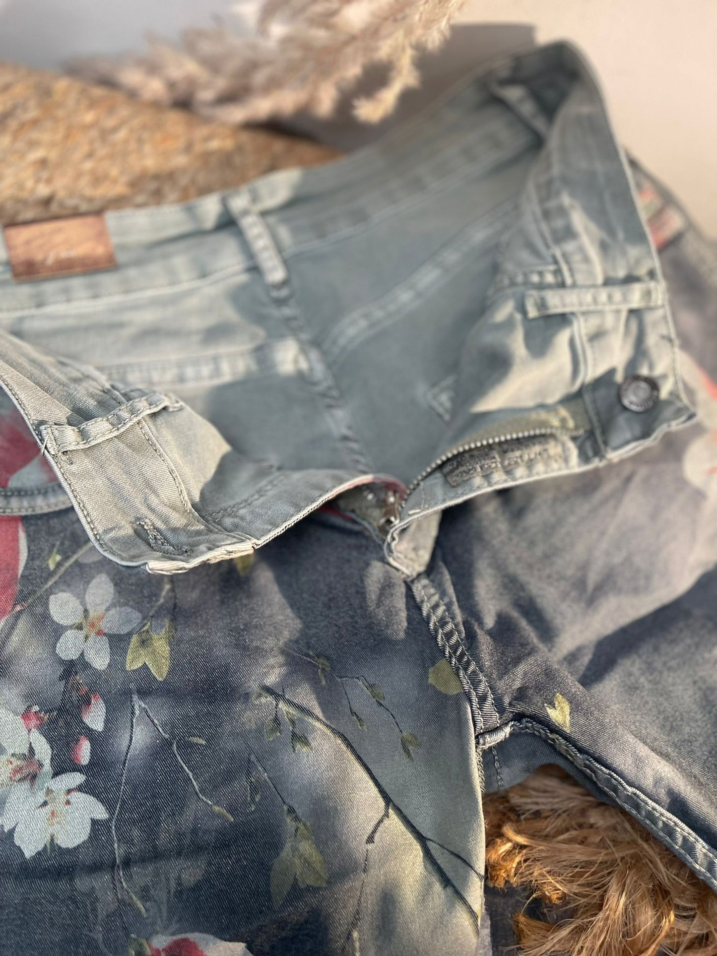 BERMUDA JEANS RÉVERSIBLE