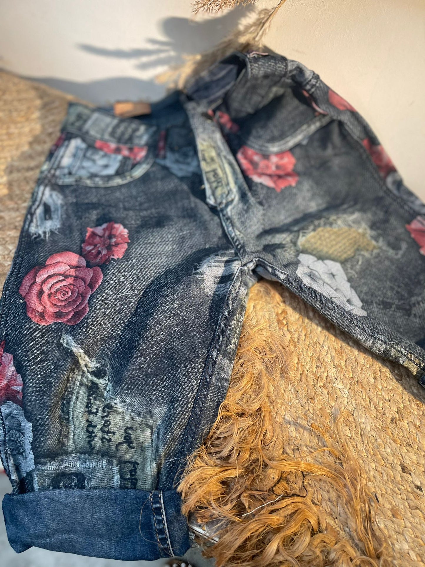 BERMUDA JEANS RÉVERSIBLE