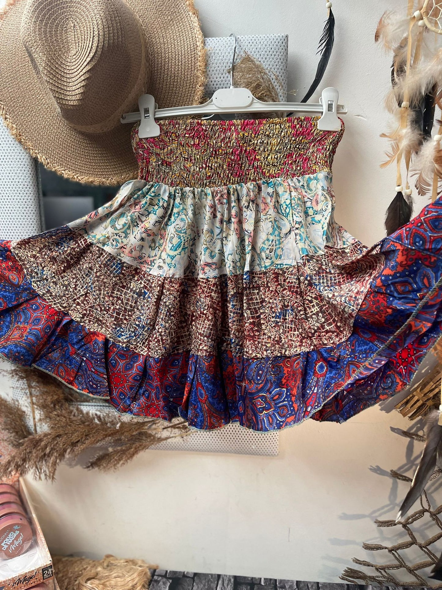 BLOUSE /JUPE MULTI SOIE