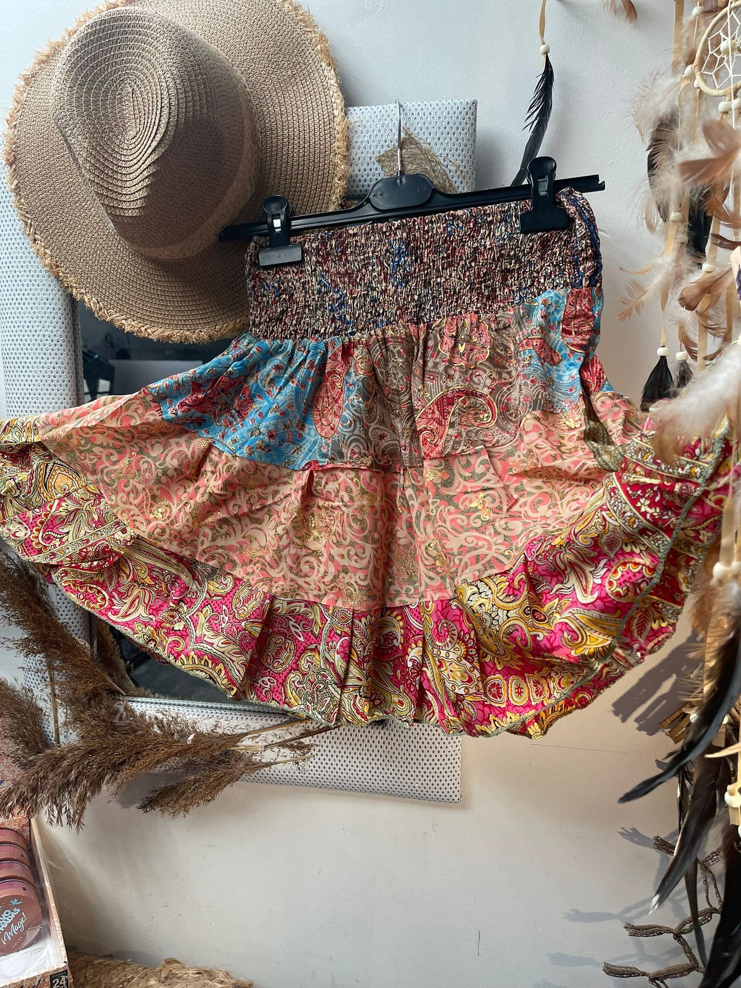 BLOUSE /JUPE MULTI SOIE