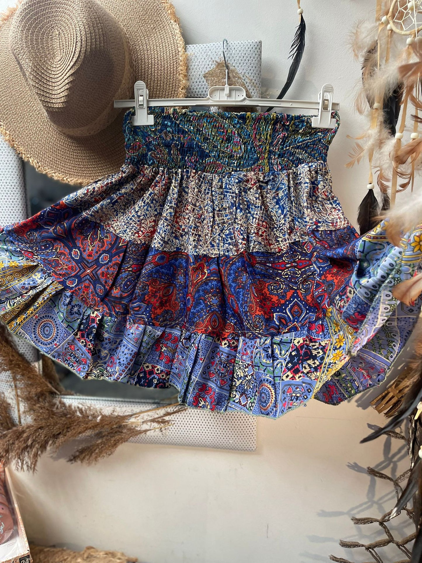 BLOUSE /JUPE MULTI SOIE