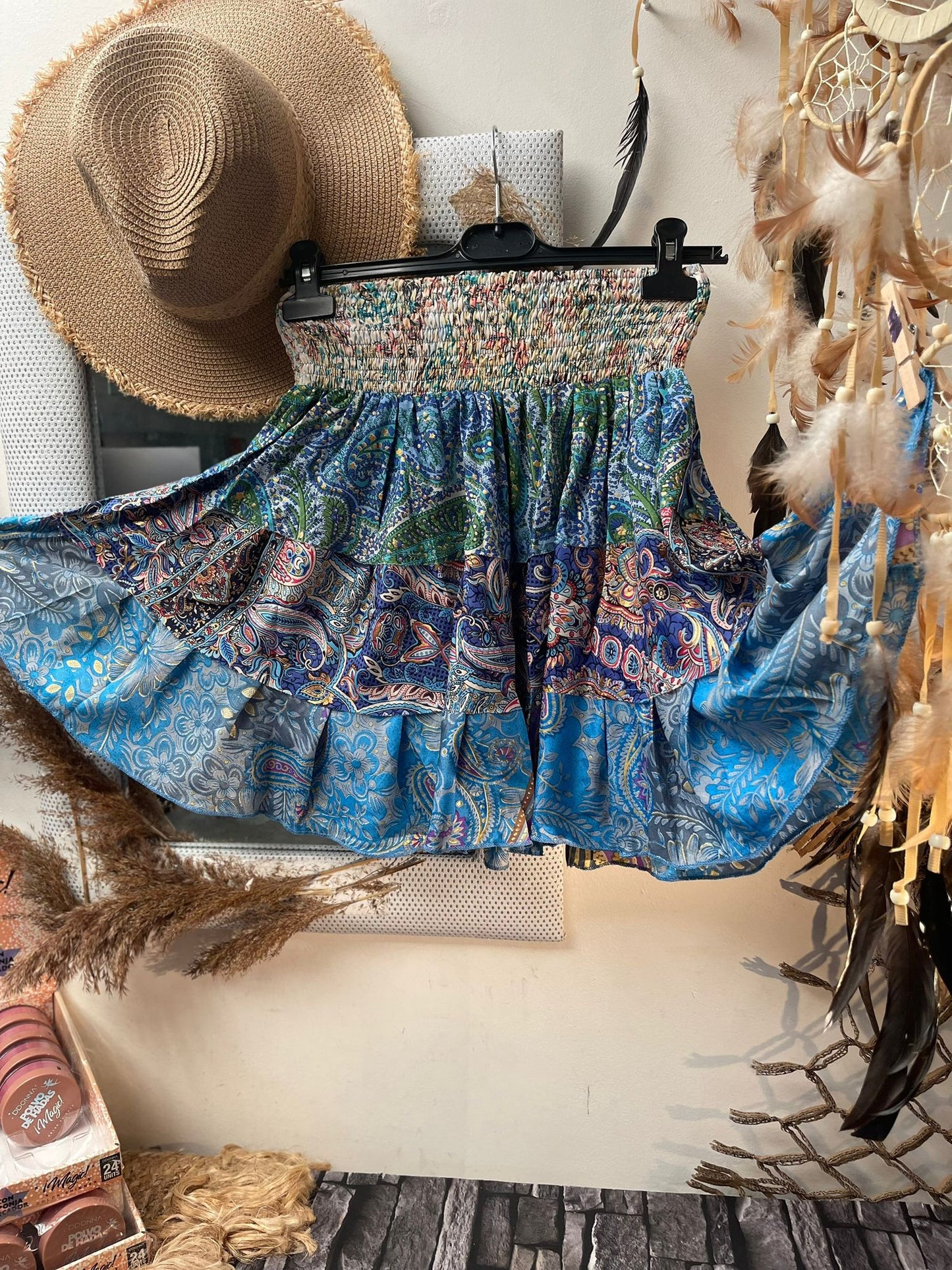 BLOUSE /JUPE MULTI SOIE