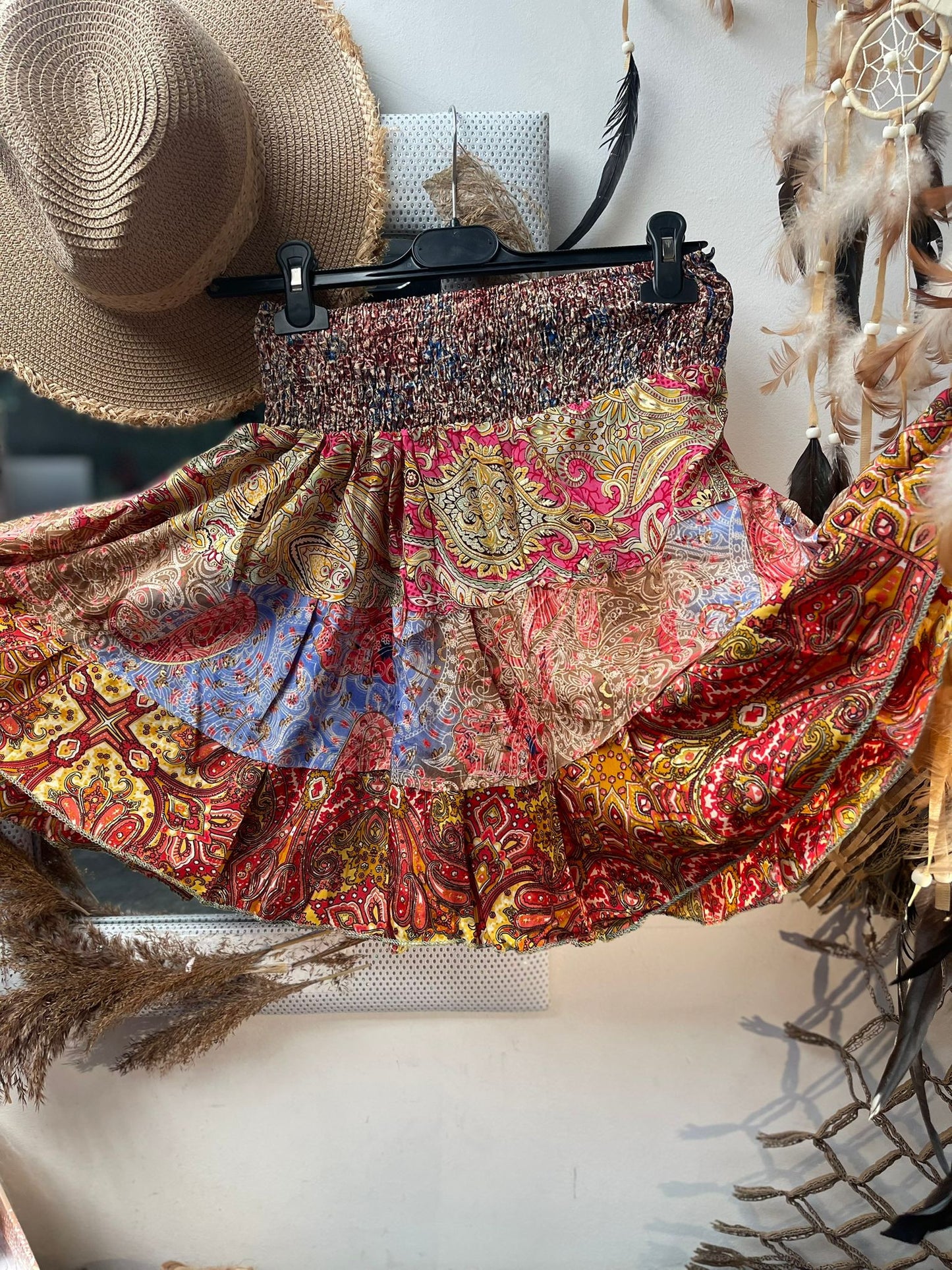 BLOUSE /JUPE MULTI SOIE
