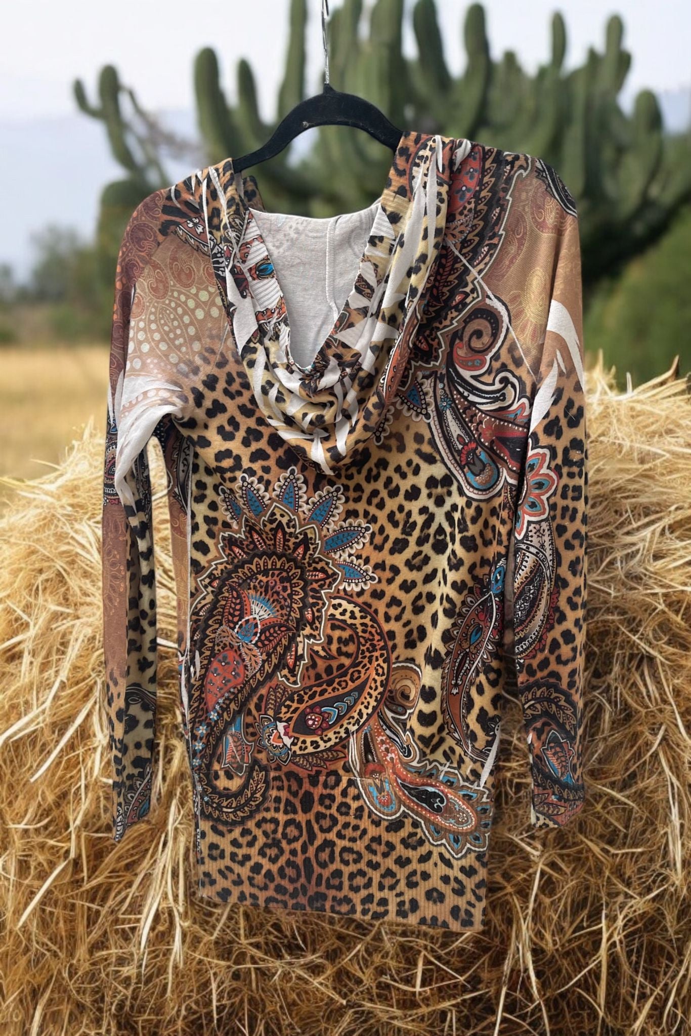 pull tunique fin indian
