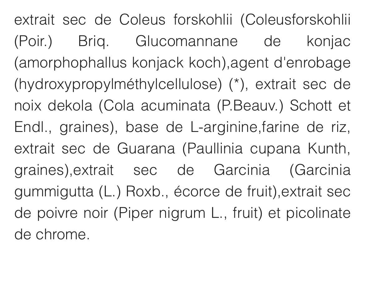 brûleur de graisse naturel