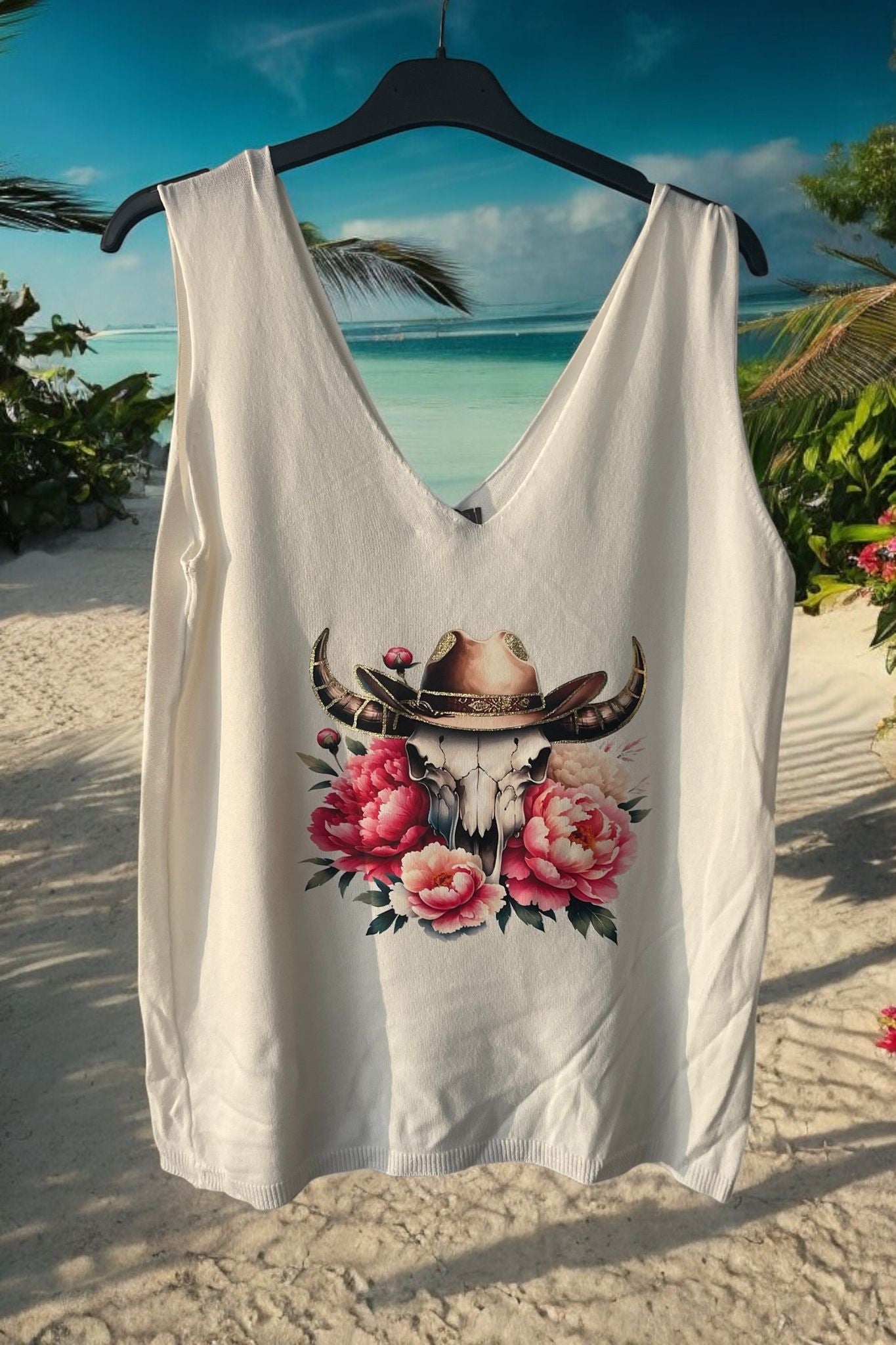 blouse mailles à thèmes