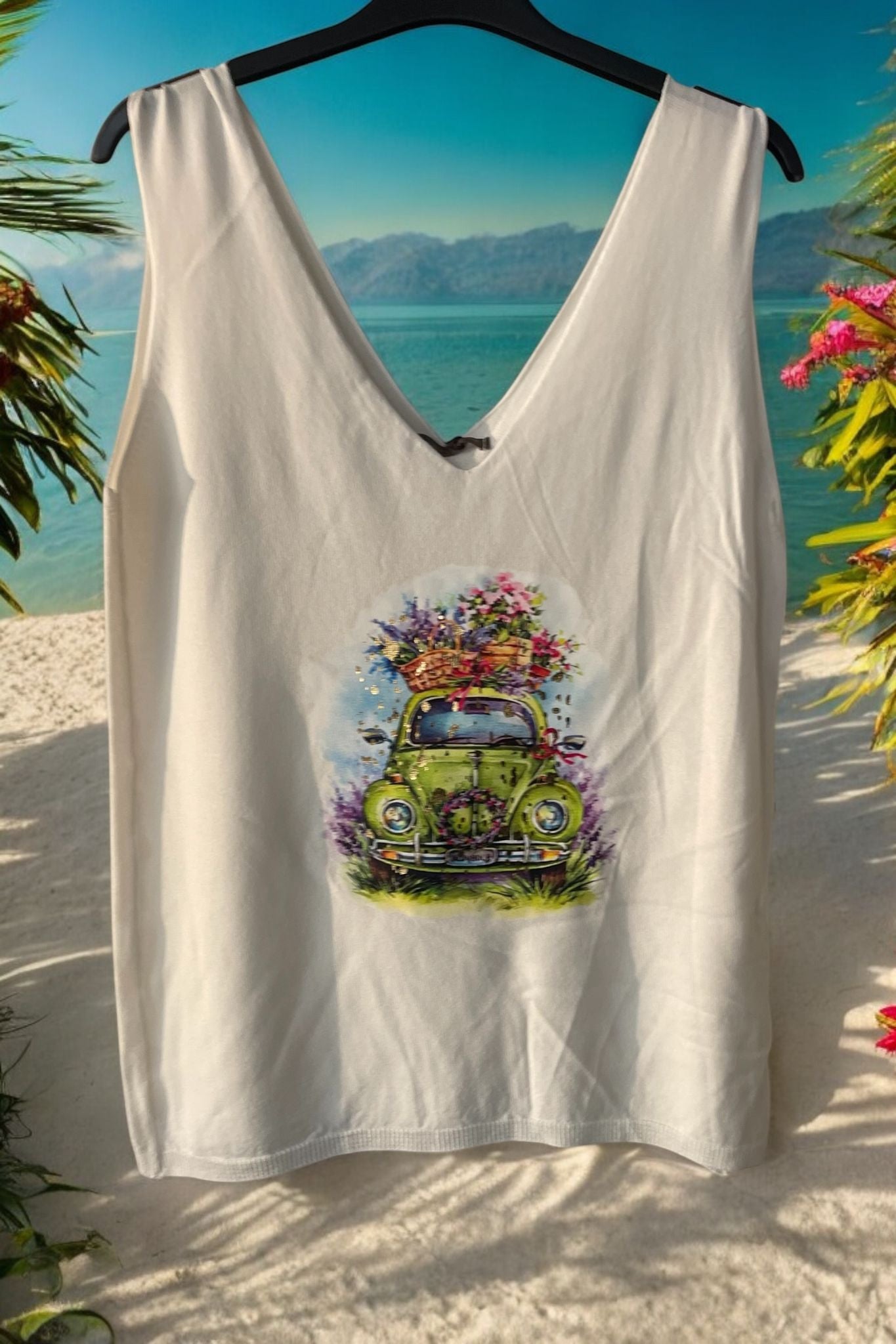 blouse mailles à thèmes