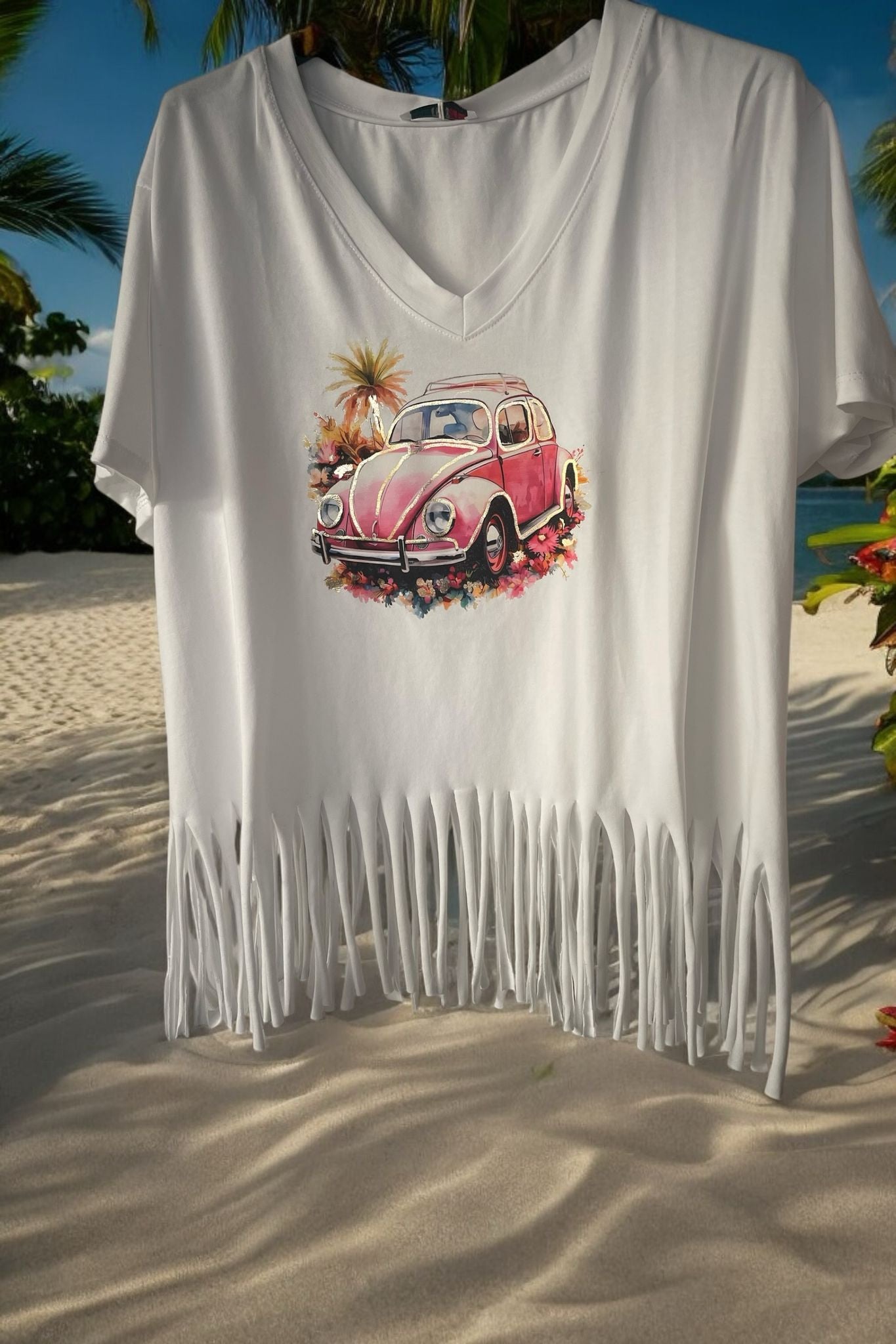 TEE SHIRT FRANGES