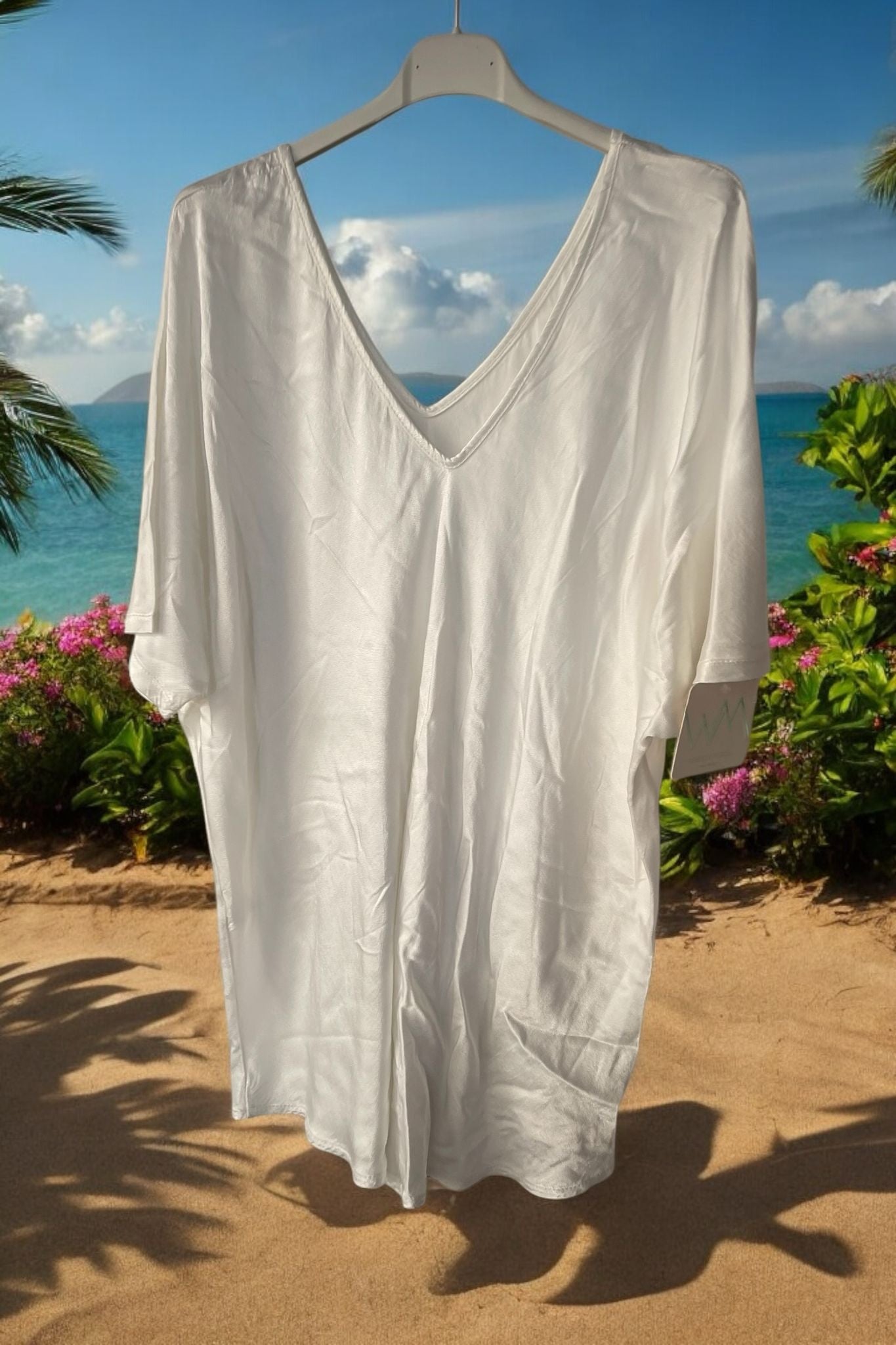 blouse satinée