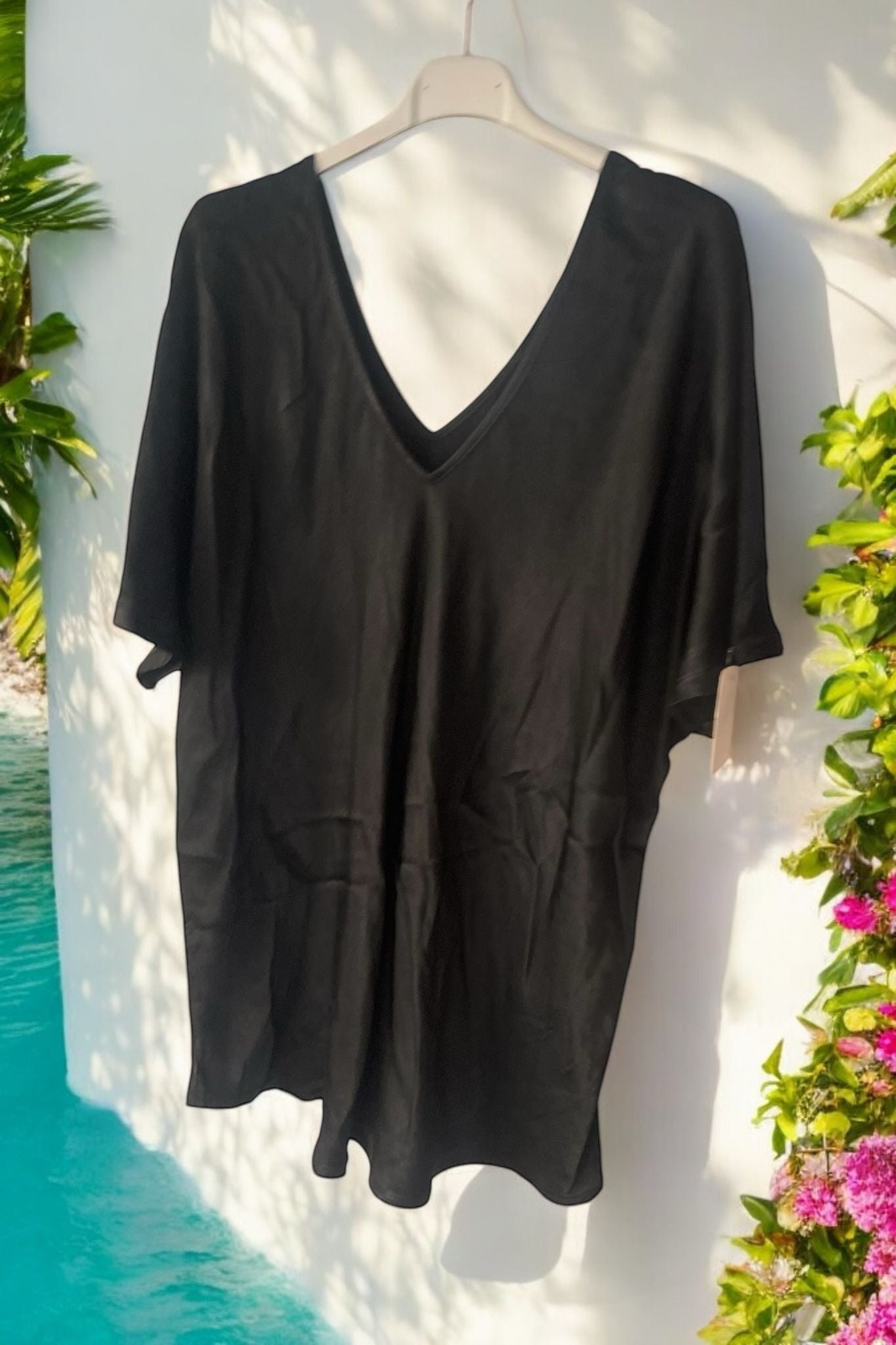 blouse satinée