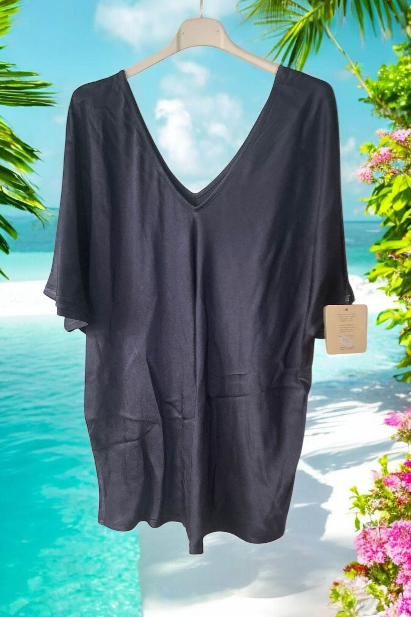blouse satinée