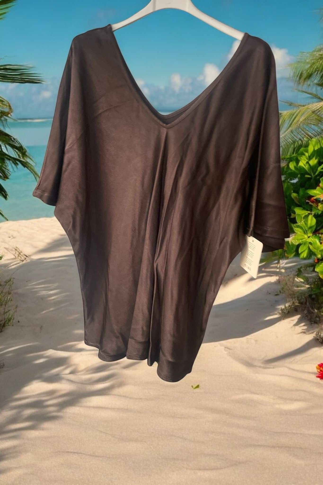 blouse satinée
