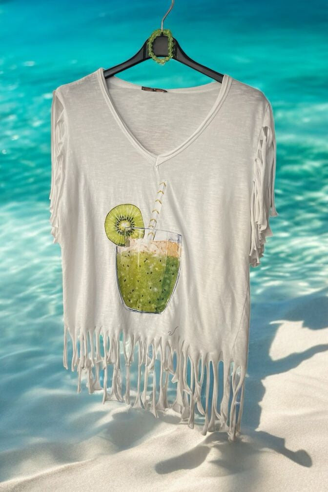 tee shirt on the beach