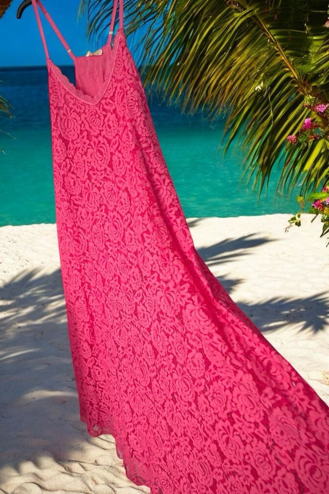 robe dentelle de plage