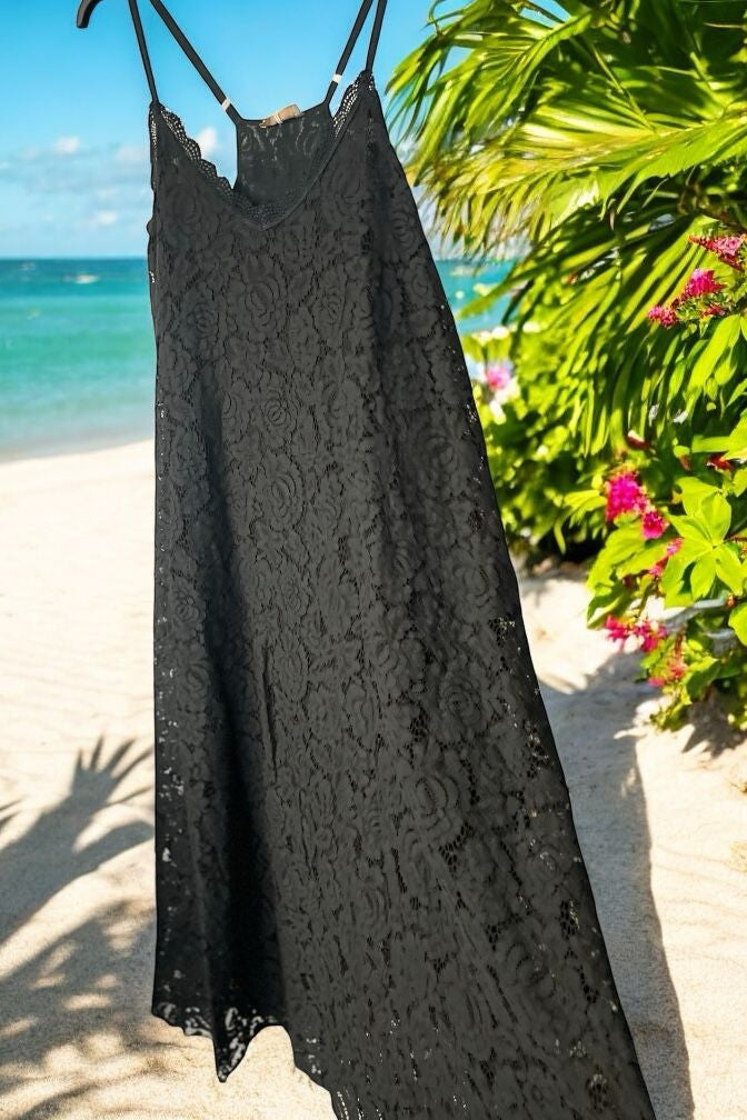 robe dentelle de plage
