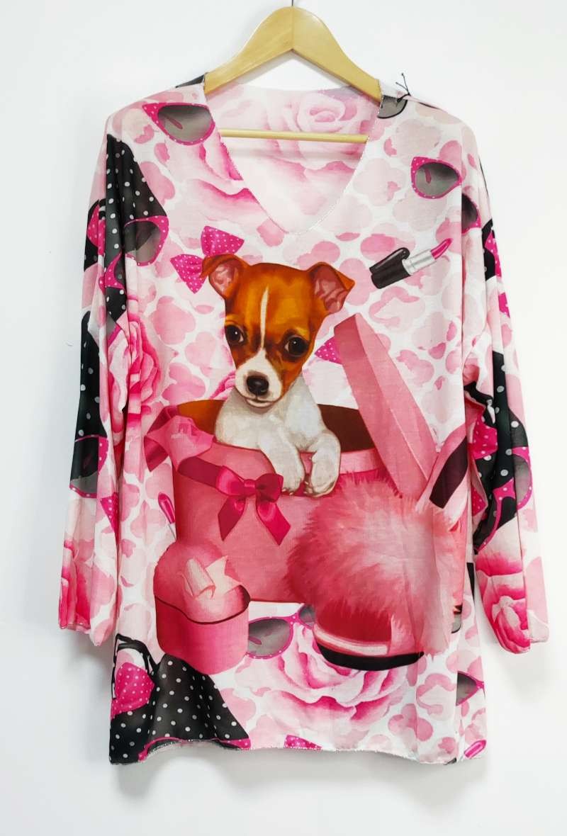 PULL IMPRIMÉ GO POMELO