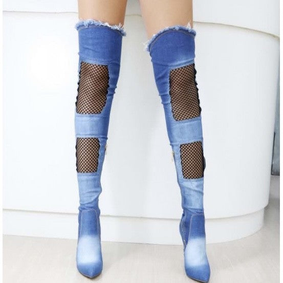 BOTTES EN JEANS