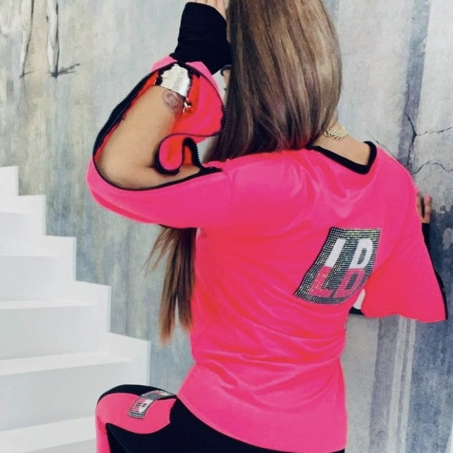 SWEAT FLUO LOLA