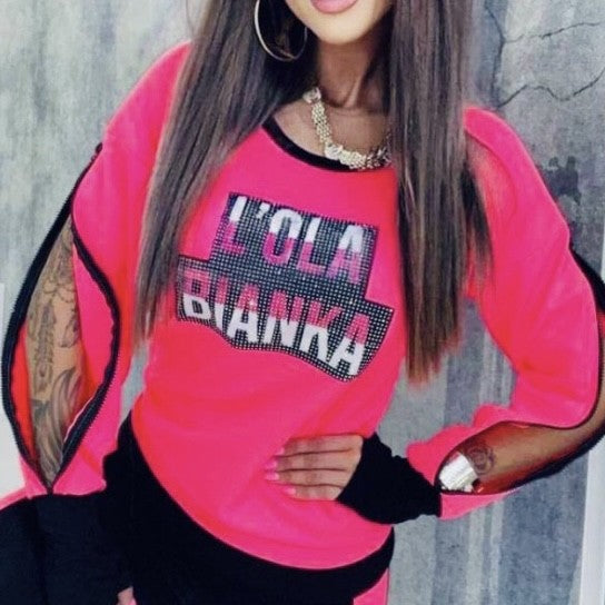 SWEAT FLUO LOLA