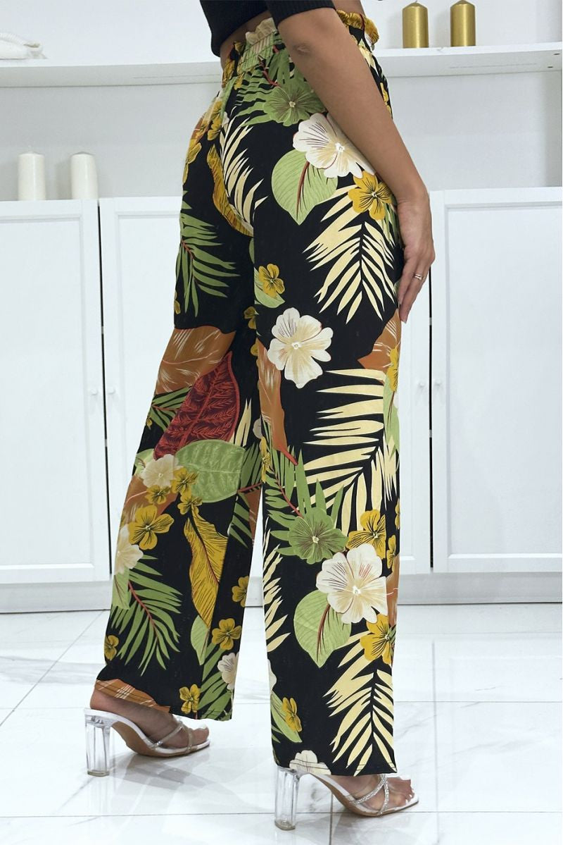 PANTALON PALAZZO fluide