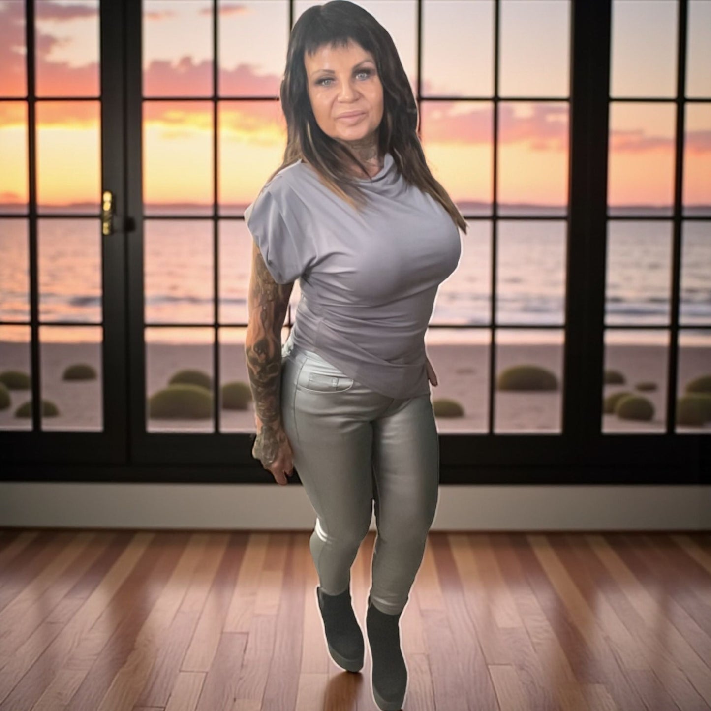 blouse asymétrique - L'autre mode