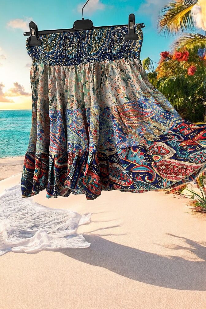 BLOUSE /JUPE MULTI SOIE - L'autre mode