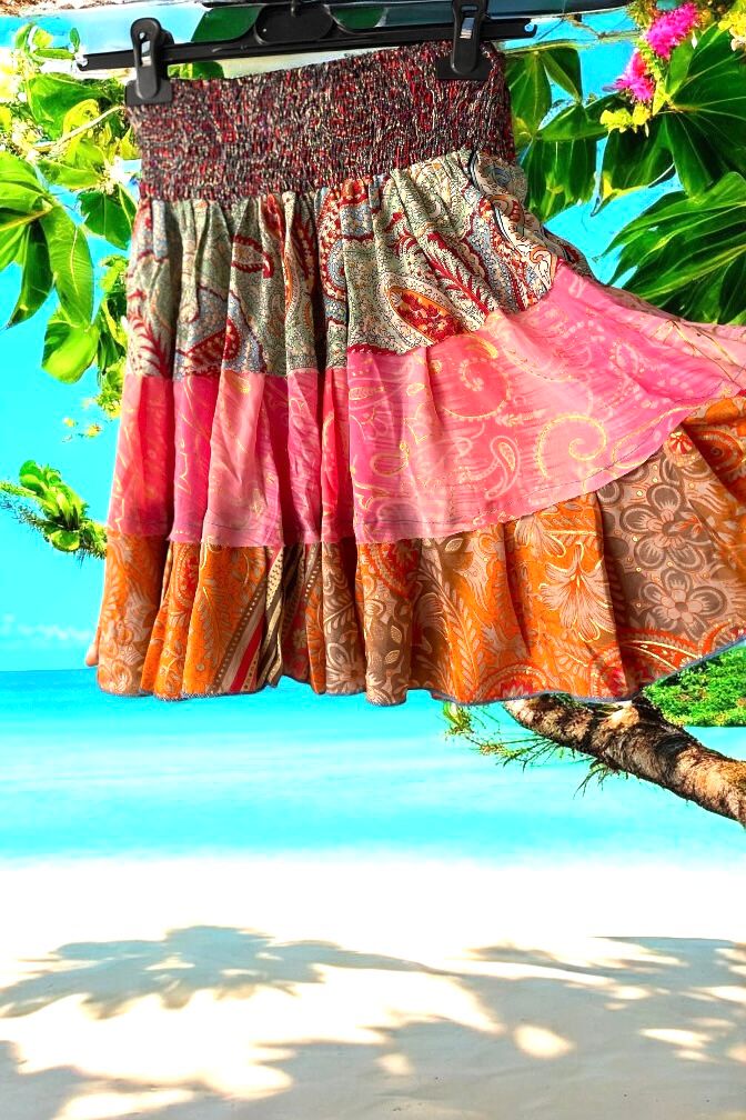 BLOUSE /JUPE MULTI SOIE - L'autre mode