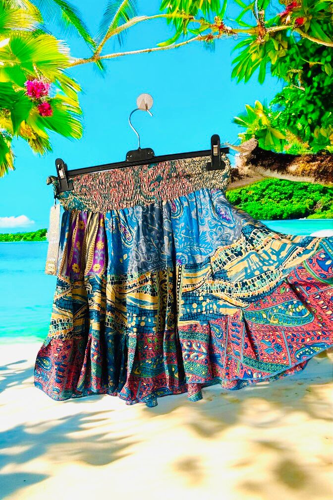 BLOUSE /JUPE MULTI SOIE - L'autre mode
