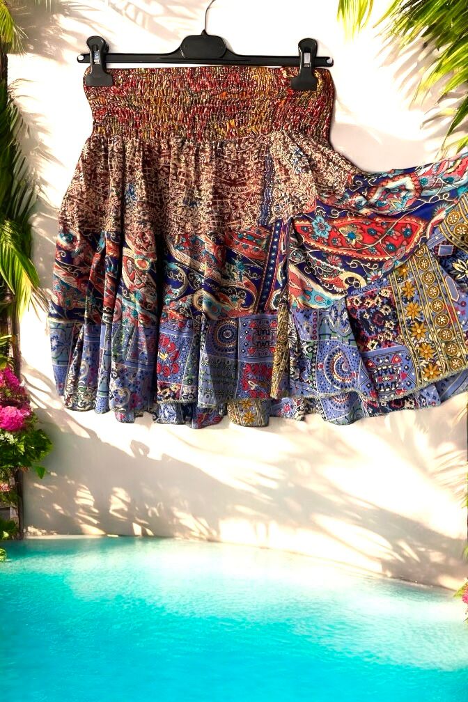 BLOUSE /JUPE MULTI SOIE - L'autre mode