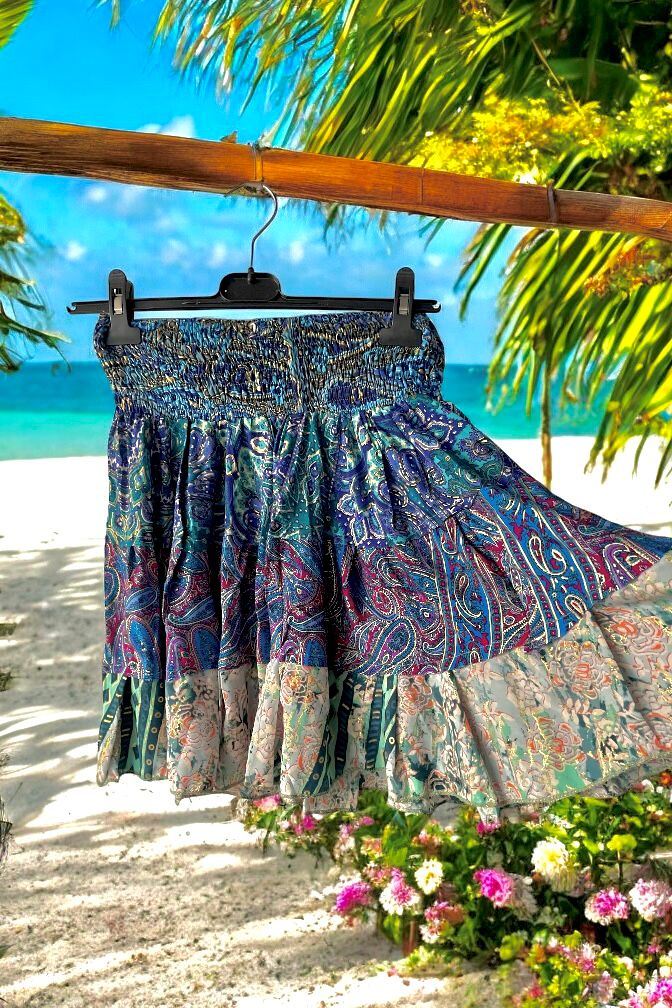 BLOUSE /JUPE MULTI SOIE - L'autre mode