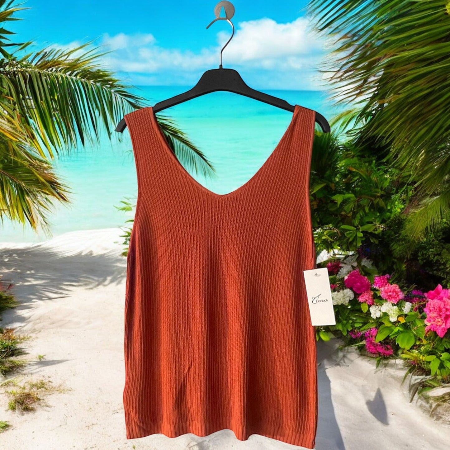 blouse top maille - L'autre mode