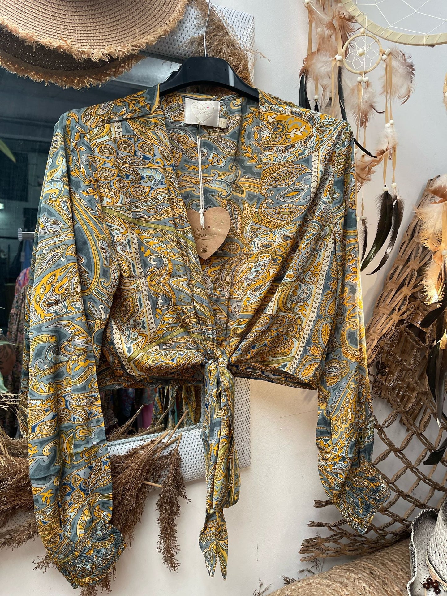 BOLÉRO TISSU INDIEN - L'autre mode