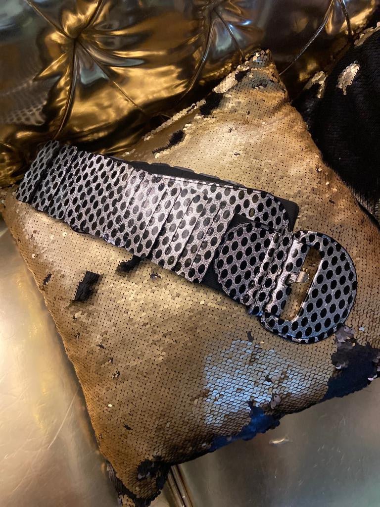 CEINTURE ELASTIQUE GROSSE BOUCLE - L'autre mode