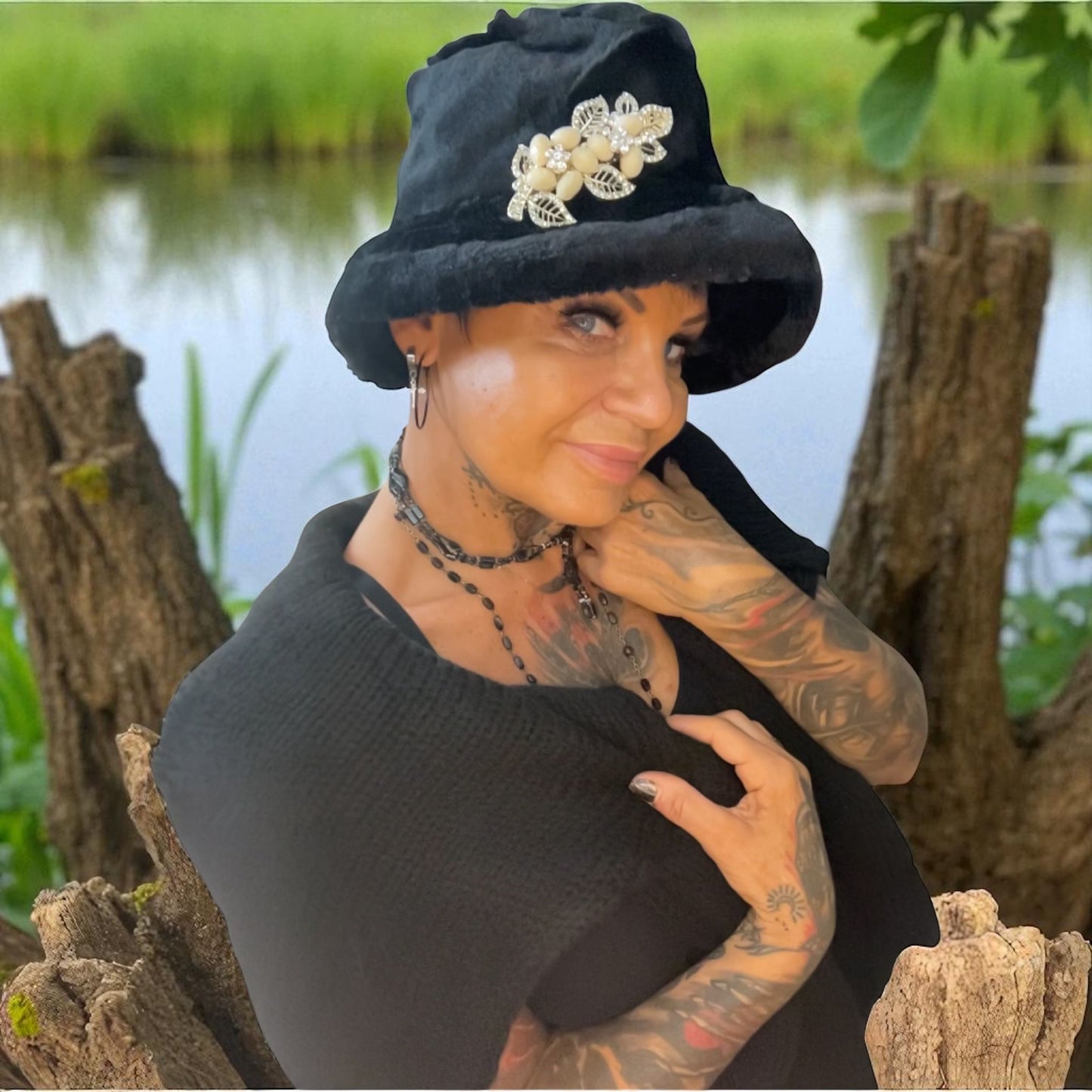 chapeau bric à brac - L'autre mode