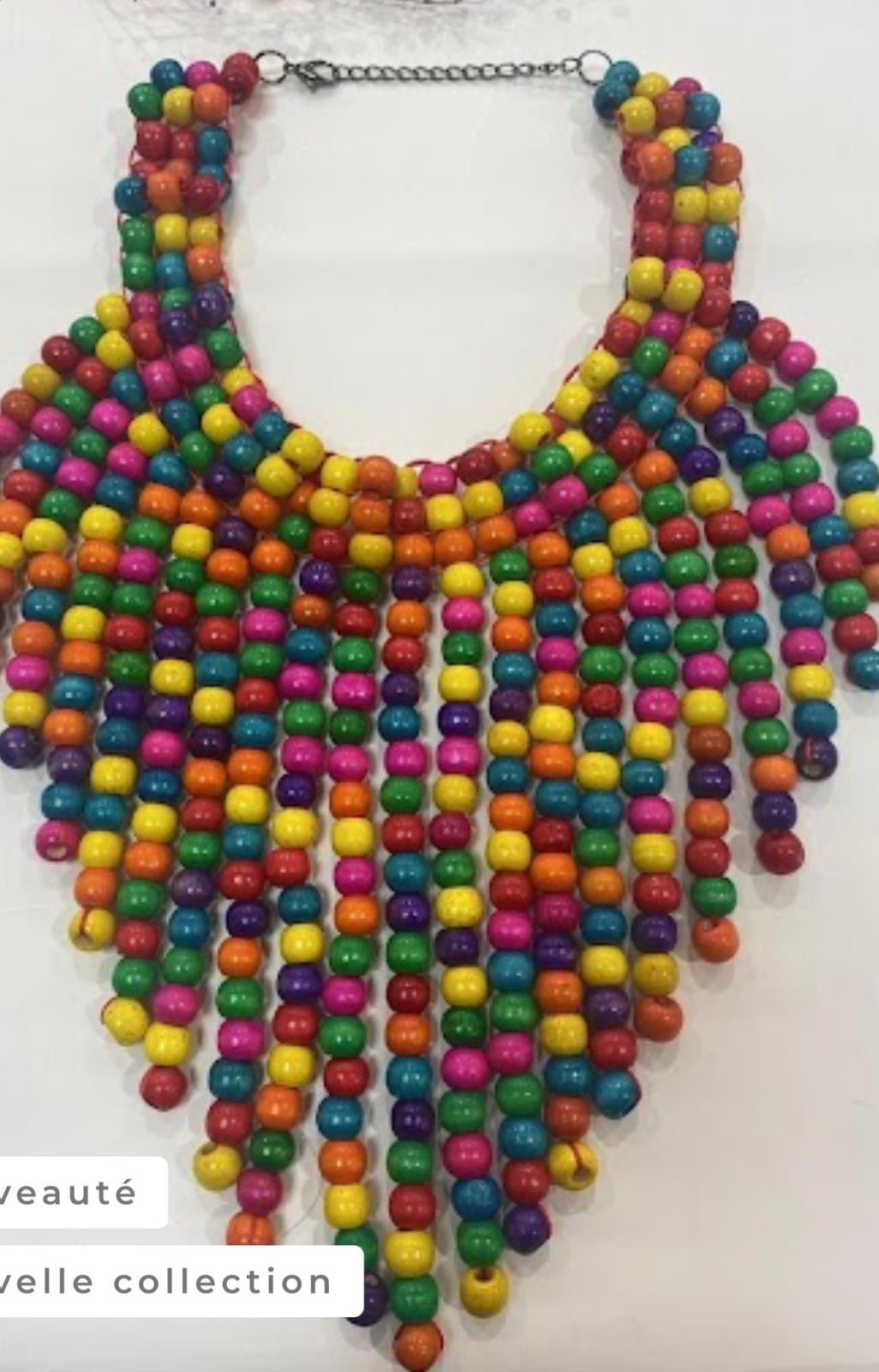 COLLIER MILLE PERLES - L'autre mode