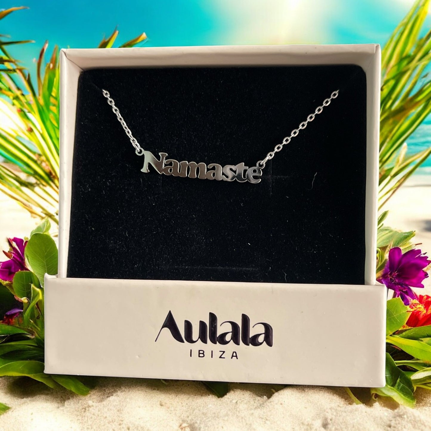 Colliers Aulala Cheeky Words - Namaste - L'autre mode