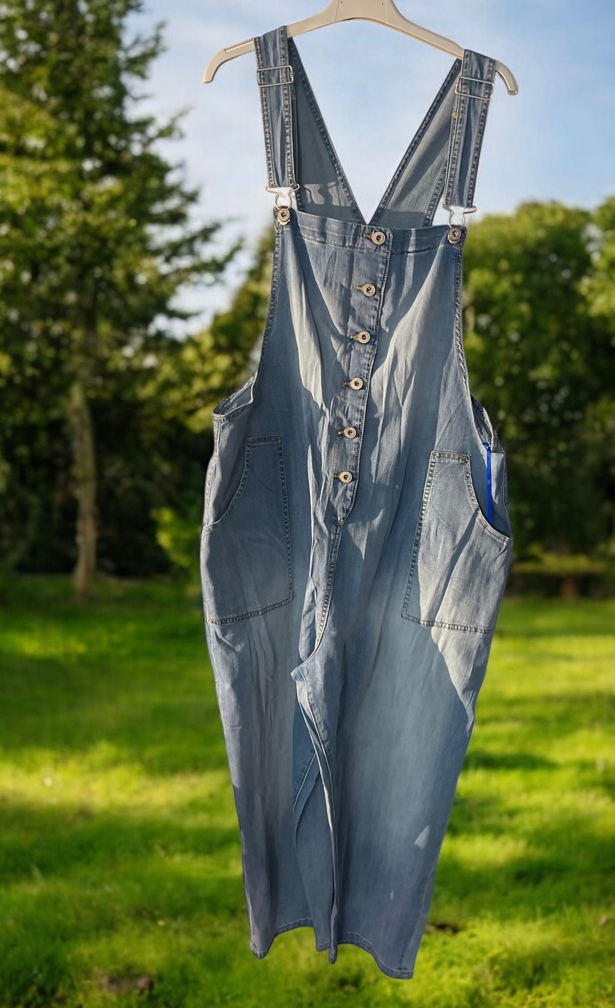 combi salopette(xl jeans reserve) - L'autre mode