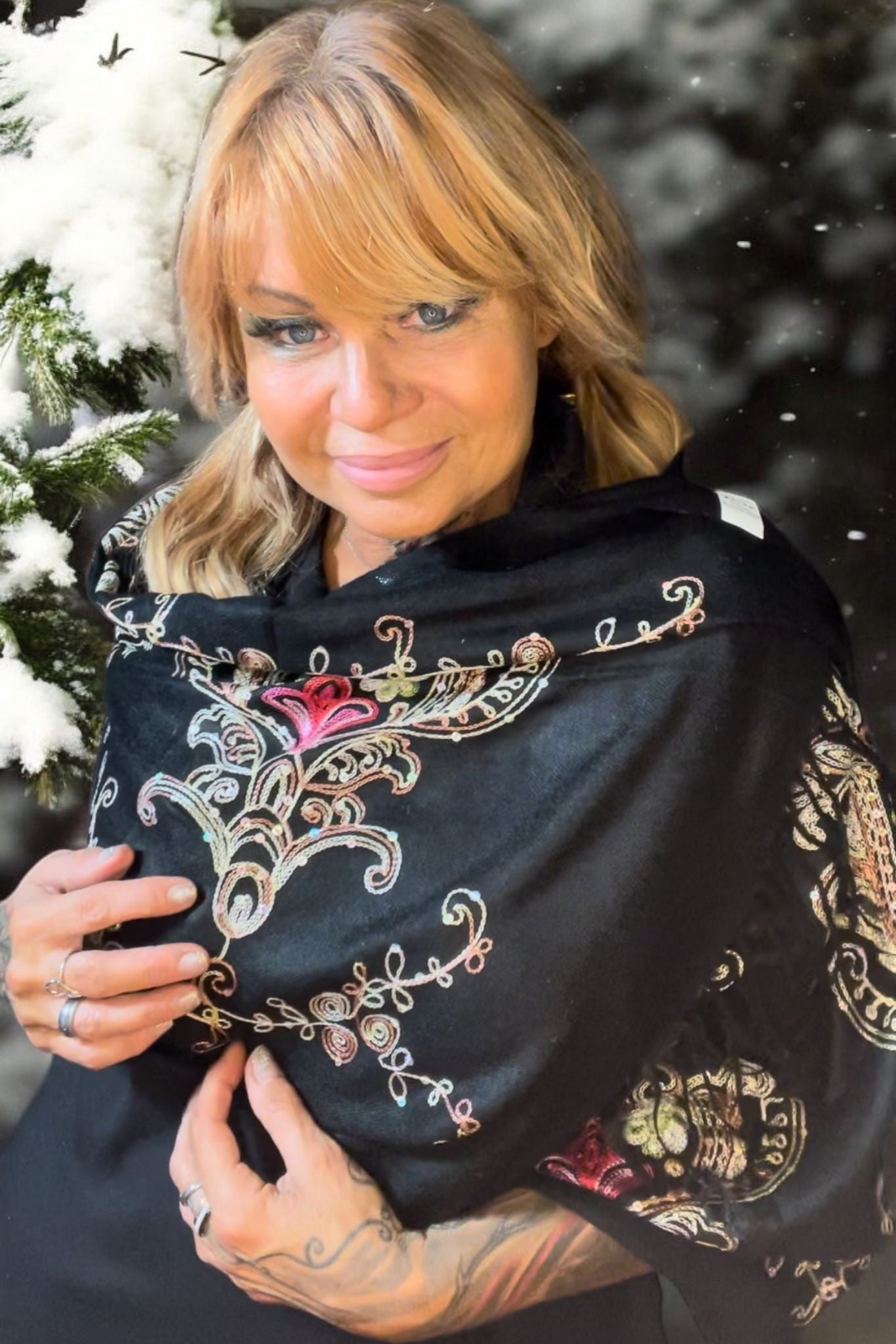 écharpe foulard étincelle du temps - L'autre mode