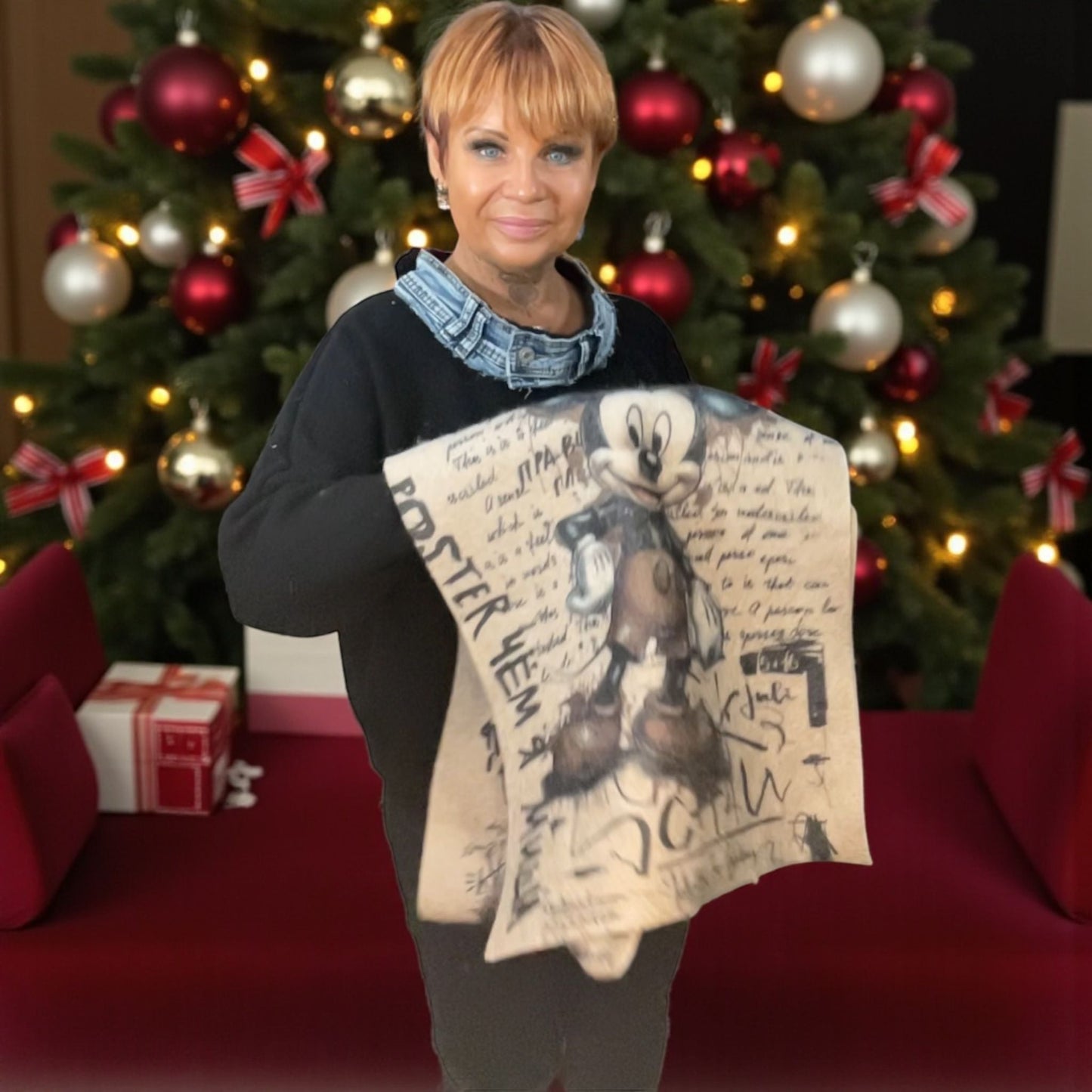 echarpe graphique de chaleur - L'autre mode