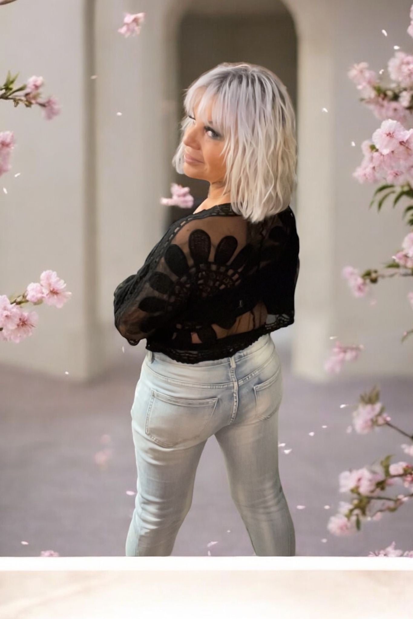 gilet boléro fin - L'autre mode
