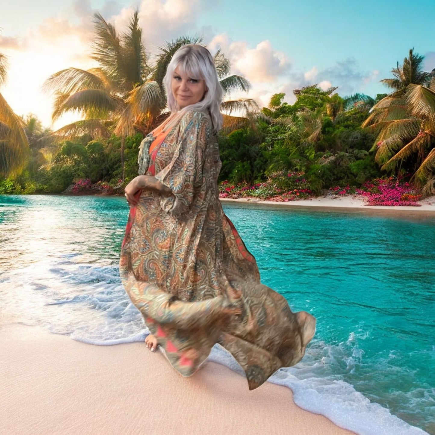 gilet long des îles - L'autre mode
