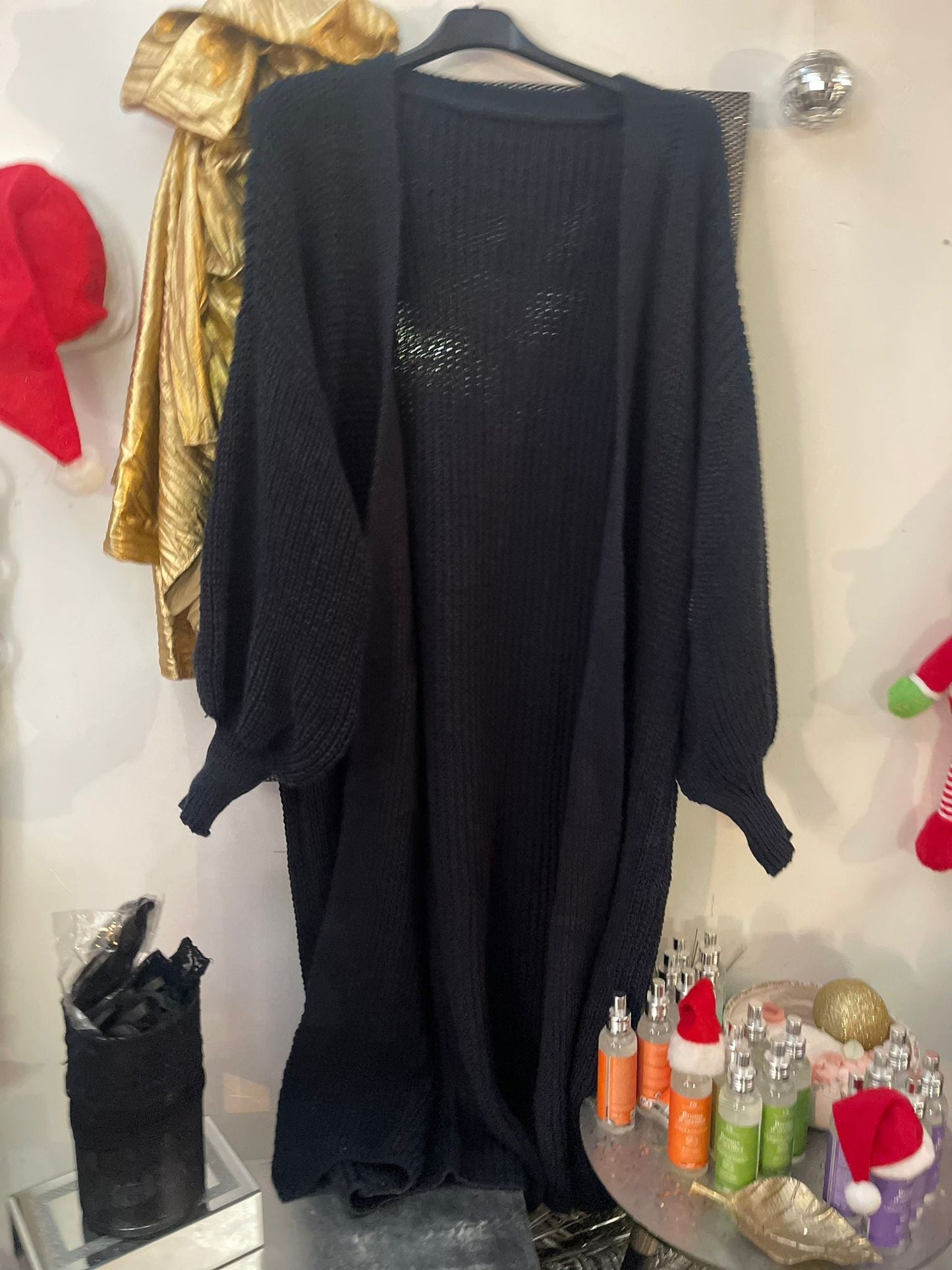 gilet long en maille) - L'autre mode