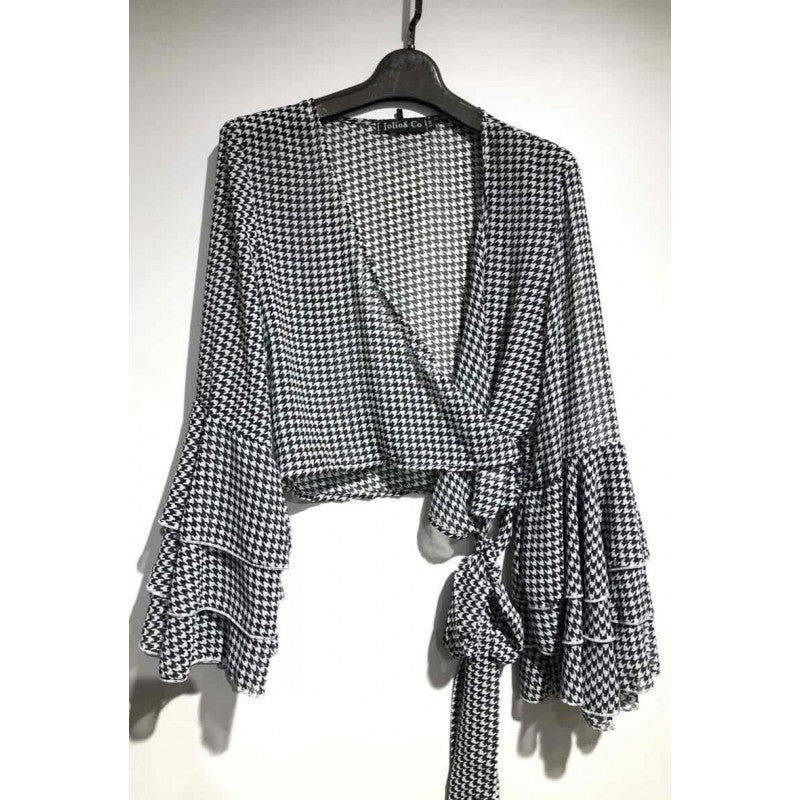 GILET VOILE CACHE - COEUR - L'autre mode