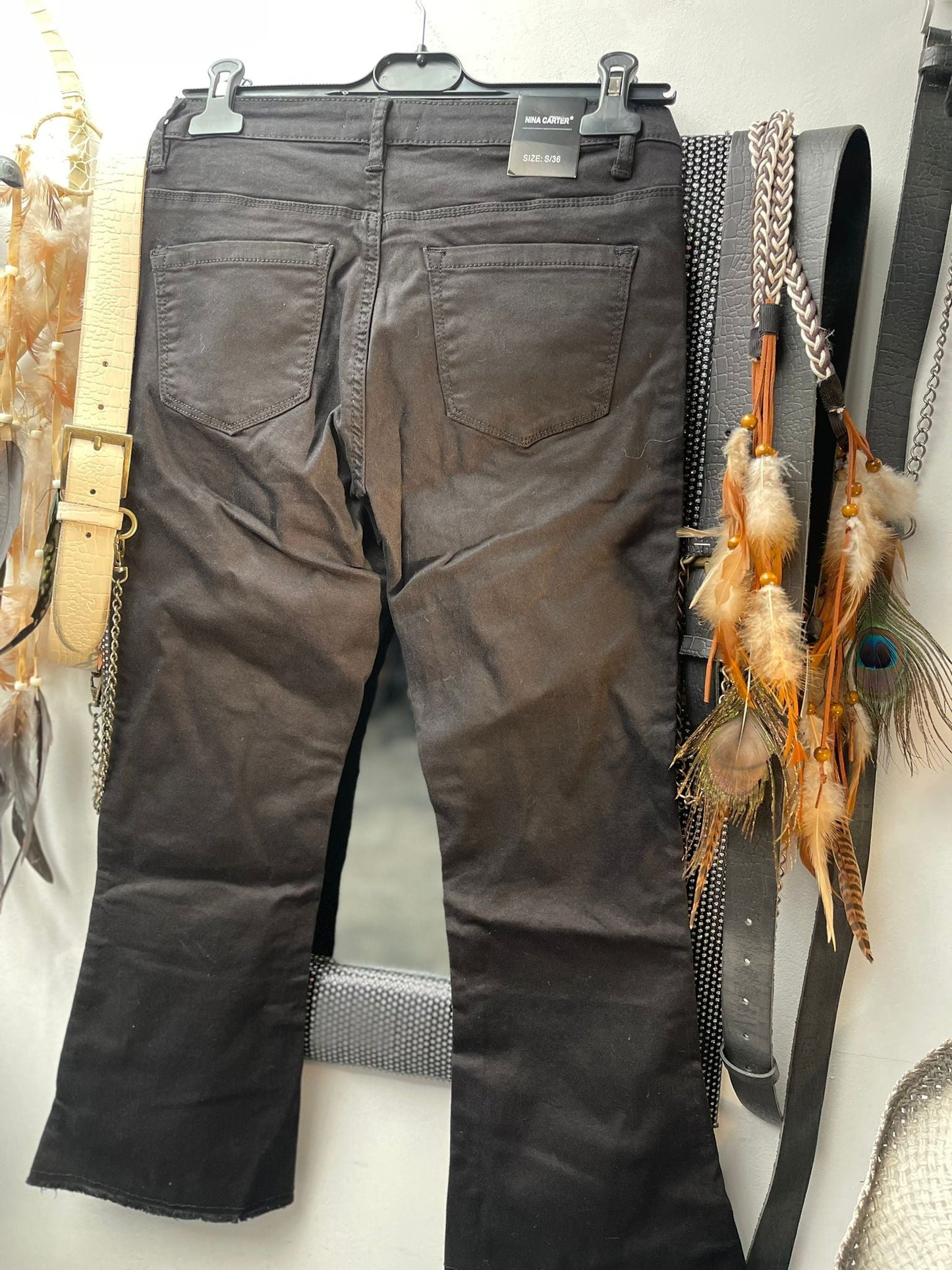 JEANS ÉVASÉ CROP - L'autre mode